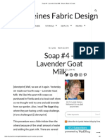 Soap #4 - Lavender Goat Milk - Bloom, Bake & Create