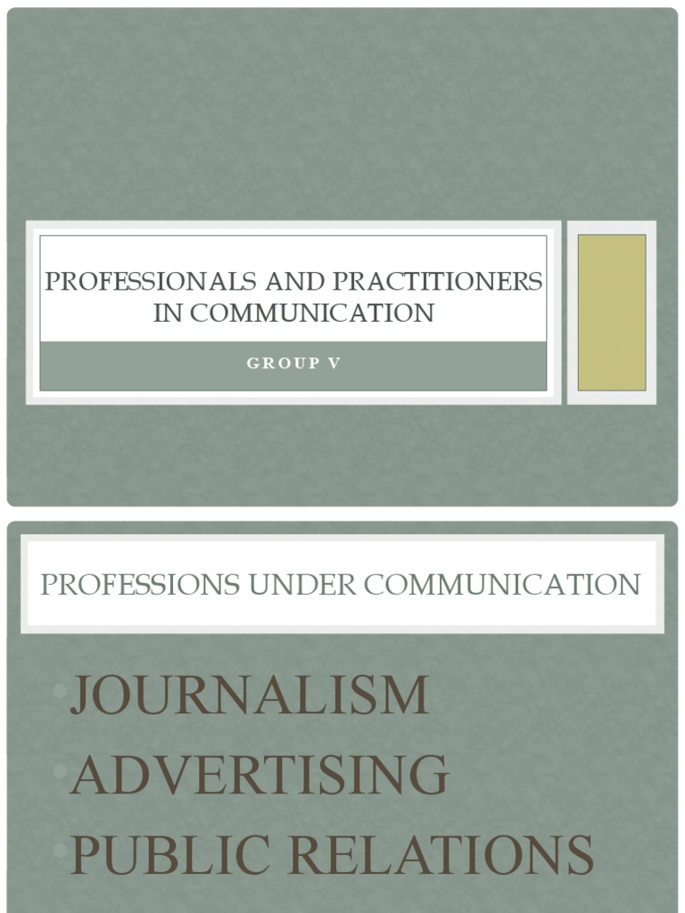 Principles and Careers in Journalism | PDF
