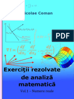 Nicolae Coman - Analiză Matematică - JPG PDF