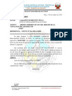 Oficio 119 Autorizo Permiso de Uso Del Rebose de La Captacion Del Distrito de Posic