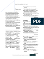 Upper Intermediate Unit Test 4: Grammar