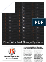 Huawei Symantec Direct Attached Storage systems for Media Applications