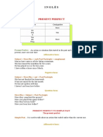 Unit 1 Present Perfect: Inglés