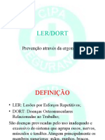 Ler/Dort: Prevenção Através Da Ergonomia