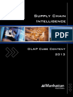 Supply Chain Intelligence: OLAP Cube Content 2013