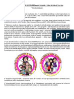 Actividades para Portafolio 3 Años Perseverancia PDF