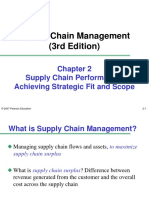 Supply Chain Management (3rd Edition) : Supply Chain Performance: Achieving Strategic Fit and Scope