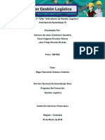 Evidencia 3 Taller Indicadores de Gestion Logistica