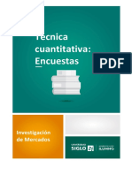 Técnica Cuantitativa Encuestas