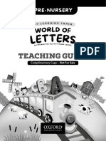 World of Letters Pre-Nursery