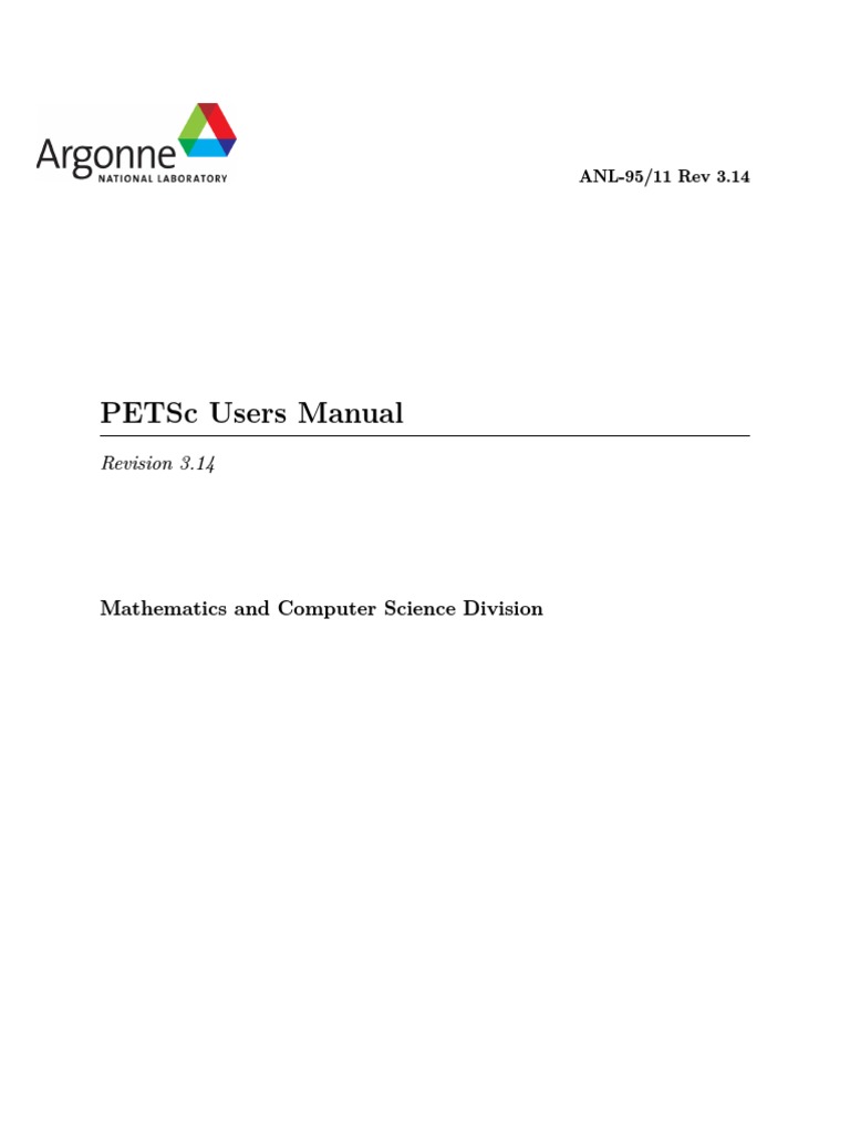 Manual PDF Matrix (Mathematics) Message Passing Interface