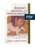 დემოკრატია განათლება და მულტიკულტურალიზმი