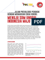 Meningkatkan Cukai Rokok untuk Mengurangi Prevalensi Perokok dan Memperkuat SDM Indonesia