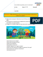 Personal Social Cuidado de Las Plantas PDF