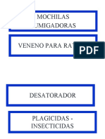 Rotulacion Almacen de Insumos Toxicos