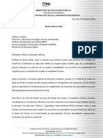 Circular Detce-0718-2020 - Lineamientos Practica Profesional y Proyecto Final 2020 PDF