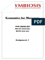 Eco Assignment PDF