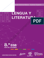 Texto de Lengua y Literatura de 8vo PDF