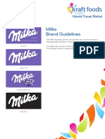 Milka Brand Guidelines: Angle 18°