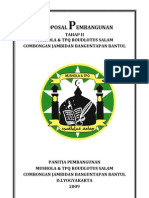 Proposal TPQ Musholla Roudlotus Salam Tahap II