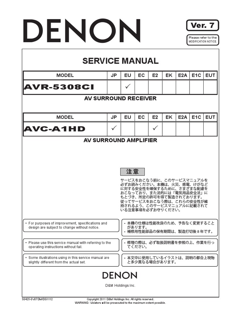DENONアンプD-M7&DENONリモコンRC-282 DENON 純正専用リモコン 販売