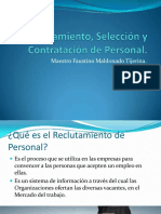 Reclutamiento, Selección y Vinculación de Personal