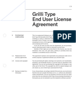 Grilli Type End User License Agreement Eula: 1 Contractual Relationship