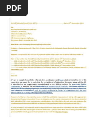 RA BILL PAY