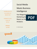 White Paper Social Media Meets Business Intelligence