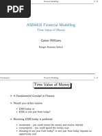 ASB4416 Financial Modelling: Time Value of Money