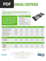 Geomallas Uniaxiales TT Mar101 PDF