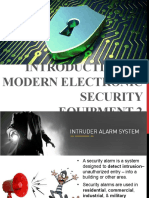 Electronic Security Equipment - 2