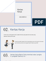 Kelompok 4 - Kertas Kerja