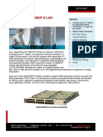 Gigabit Ethernet XMSP12 LAN Services Module: Data Sheet
