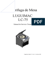 Centrifuga Manual Tecnico Lugimac LC-75 (Rev 1)