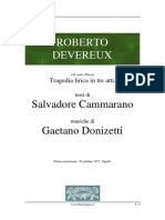 Roberto Devereux - Libretto