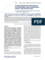 Alternativa Restauradora para Molar PDF