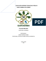 Plan Secretaria Académica PDF
