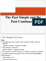 The Past Simple and The Past Continuous