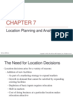 OM-7 Location Planning and Analysis