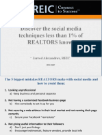 Discover The Social Media Techniques Less Than 1% of REALTORS Know!