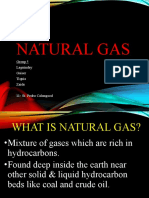 Natural Gas: Group 5 Laguinday Gaiser Tiquia Zaide 11-St. Pedro Calungsod