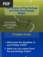 The Nature of Psychology and The Psychology Major: Dunn & Halonen