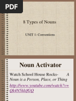 8 Types of Nouns Answered