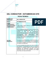 Manual - Ficha Tecnica Gel Dotamedicas