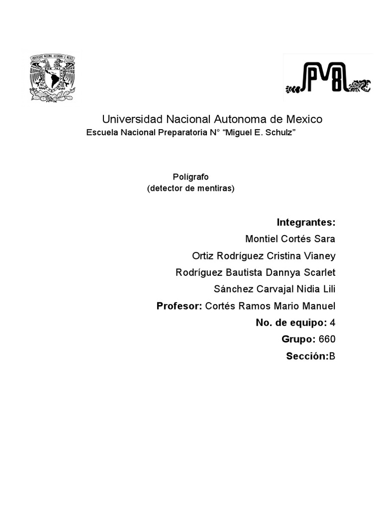 El Poligrafo PDF Polígrafo Presión sanguínea