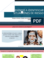 Aprendiendo A Identificar Situaciones de Riesgo