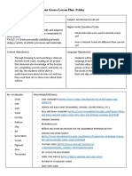 Siop Greek Lesson Plan - Friday