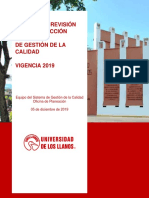 Informe Revision Por La Direccion 2019 - Ii