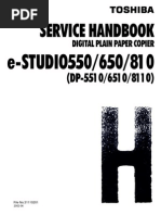 Download SERVICE HANDBOOK e-studio 550-650-810 by Banner Xpress SN48642696 doc pdf